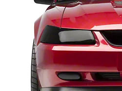 SpeedForm Headlight Covers; Smoked (99-04 Mustang)