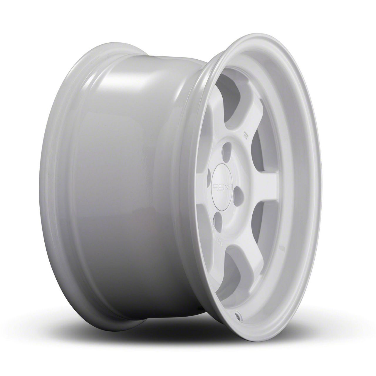 9Six9 Wheels Mustang SIX-1 Competition White Wheel; 18x10; 35mm