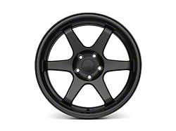 9Six9 Wheels SIX-1 Carbon Gray Wheel; 17x9; 25mm Offset (94-98 Mustang)