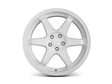 9Six9 Wheels SIX-1 Competition White Wheel; 17x9; 25mm Offset (94-98 Mustang)
