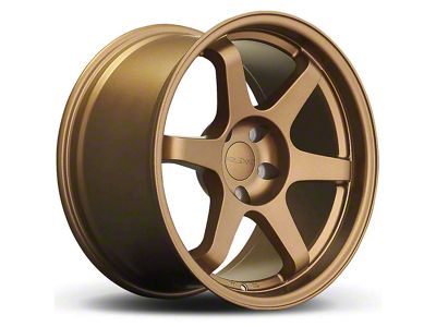 9Six9 Wheels SIX-1 Matte Bronze Wheel; Rear Only; 19x10; 35mm Offset (16-24 Camaro, Excluding ZL1)