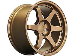 9Six9 Wheels SIX-1 Carbon Gray Wheel; 18x10; 35mm Offset (97-04 Corvette C5)