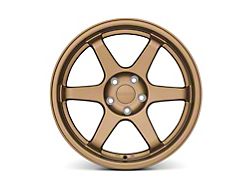 9Six9 Wheels SIX-1 Matte Bronze Wheel; 18x8.5; 35mm Offset (21-25 Mustang Mach-E, Excluding GT)
