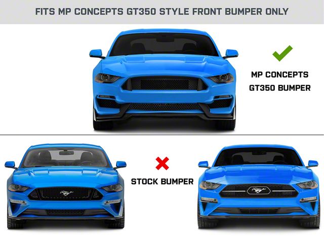 Bumper Kit | FORD MUSTANG SHELBY GT350R 2019 Bumper Kit | FORD MUSTANG SHELBY GT350R 2019