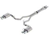 Borla ATAK Cat-Back Exhaust with Chrome Tips (18-23 Mustang GT Fastback w/ Active Exhaust)