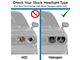 OPR Halogen Headlight; Chrome Housing; Clear Lens; Passenger Side (08-14 Challenger w/ Factory Halogen Headlights)