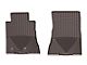 Weathertech All-Weather Front Rubber Floor Mats; Cocoa (15-24 Mustang)