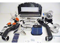 A&A Corvette Performance Intercooled Supercharger System with V3 Si Head Unit; Black Finish (15-19 Corvette C7 w/ Dry Sump System)