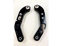 AAD Performance Rear Camber Arms; Black (15-23 Mustang)