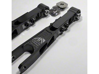 AAD Performance Rear Toe Links; Black (15-24 Mustang)