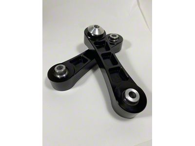 AAD Performance Rear Vertical Links; Black (15-25 Mustang)