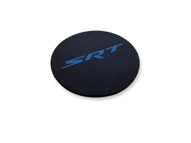 American Brothers Design Interior Cup Holder Fill with R/T Logo; Surf Blue (15-23 Challenger)