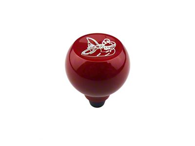 American Brothers Design Automatic Shifter Knob with Charger Logo; Brilliant Silver (06-10 Charger)