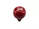 American Brothers Design Automatic Shifter Knob with Charger Logo; Redline (06-10 Charger)
