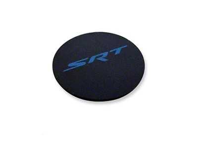 American Brothers Design Interior Cup Holder Fill with SRT Logo; Surf Blue (15-23 Charger)