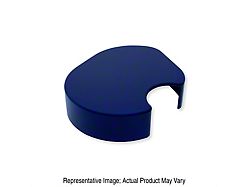 American Brothers Design Brake Fluid Reservoir Cover; Triple Yellow (15-23 Mustang)