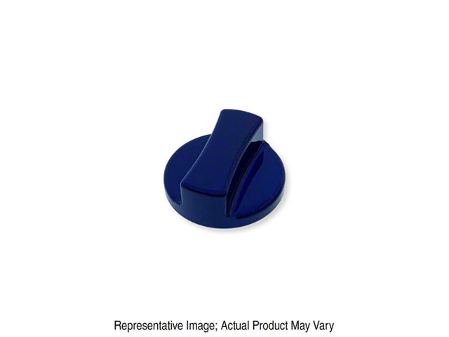 American Brothers Design Oil Fill Cap Cover; Deep Impact Blue (15-23 Mustang)