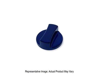 American Brothers Design Oil Fill Cap Cover; Lightning Blue (15-23 Mustang)