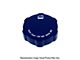 American Brothers Design Radiator Cap Cover; Deep Impact Blue (15-23 Mustang)