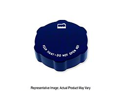 American Brothers Design Radiator Cap Cover; Lightning Blue (15-23 Mustang)