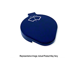 American Brothers Design Washer Fluid Cap Cover; Grabber Blue (15-23 Mustang)
