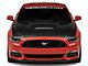 Anderson Composites Type-GR GT350 Style Hood; Double Sided Carbon Fiber (15-17 Mustang GT, EcoBoost, V6)