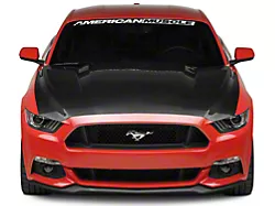 Anderson Composites Type-SA Heat Extractor Hood; Carbon Fiber (15-17 Mustang GT, EcoBoost, V6)