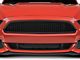 Anderson Composites Type-AE Mesh Upper Grille; Carbon Fiber (15-17 Mustang GT, EcoBoost, V6)