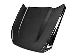 Anderson Composites Type-OE Hood; Double Sided Carbon Fiber (15-17 Mustang GT, EcoBoost, V6)