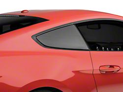 Anderson Composites Quarter Window Covers; Carbon Fiber (15-23 Mustang Fastback)