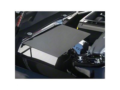 Battery Cover; Brushed (10-14 Mustang)