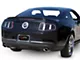 Blackout Tail Light Trim with Polished Trim Ring (10-12 Mustang)