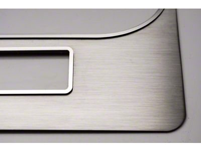 Brushed Dash Trim Plate without Seat Warmer Buttons (08-14 Challenger)