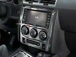 Brushed Dash Trim Plate with Seat Warmer Buttons (08-14 Challenger)