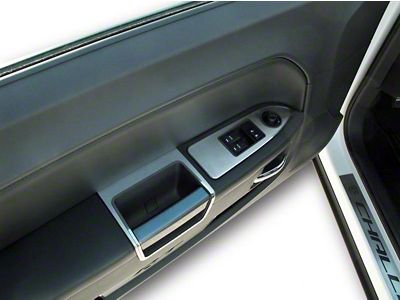 Brushed Door Arm Control Trim (08-14 Challenger)