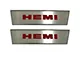 Brushed Door Badge Plate with HEMI Logo (08-14 Challenger)