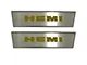 Brushed Door Badge Plate with HEMI Logo (08-14 Challenger)