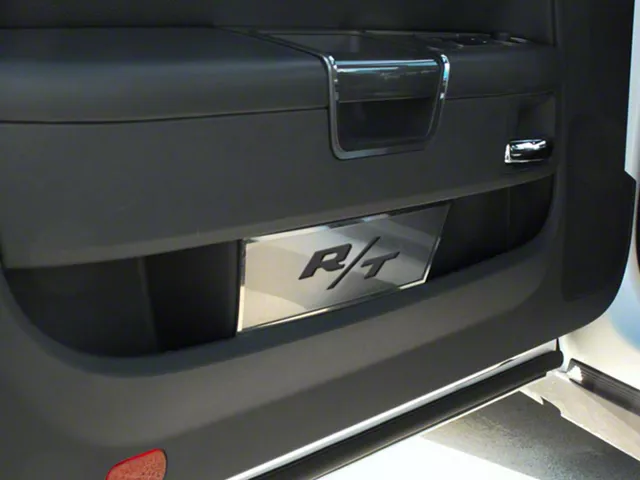Brushed Door Badge Plate with R/T Logo (08-14 Challenger)