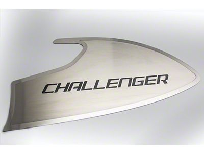 Brushed/Polished Door Badges with Challenger Logo (15-23 Challenger)