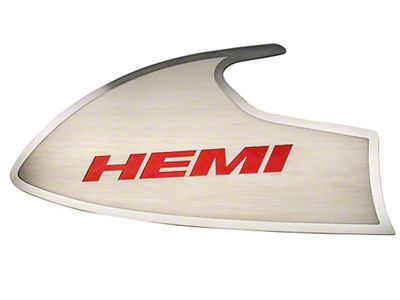 Brushed/Polished Door Badges with HEMI Logo (15-23 Challenger)