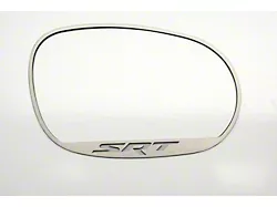 Brushed Side Mirror Trim Rings with SRT Logo (08-14 Challenger)