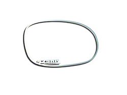 Brushed Side Mirror Trim with 425HP Logo (08-14 Challenger)