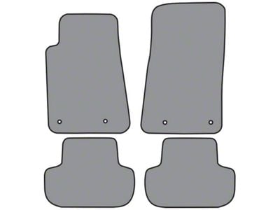 ACC Complete Cutpile Die Cut Carpet Front and Rear Floor Mats (10-15 Camaro)