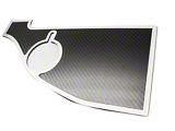 Carbon Fiber Anti-Lock Brake/Washer Fluid; Top Plate Only (15-23 Challenger)