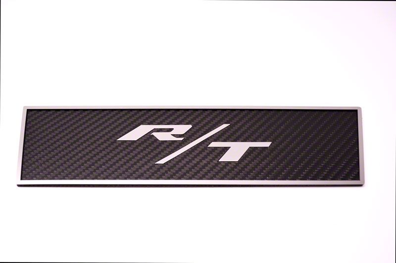 Challenger Carbon Fiber Door Badge Plate with R/T Logo (08-14 ...