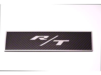 Carbon Fiber Door Badge Plate with R/T Logo (08-14 Challenger)