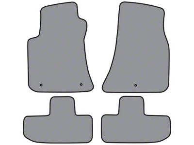 ACC Complete Cutpile Die Cut Carpet Front and Rear Floor Mats (11-23 RWD Challenger)