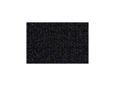 ACC Complete Cutpile Die Cut Carpet Floor Mats without Heel Pad; Black (14-19 Corvette C7)