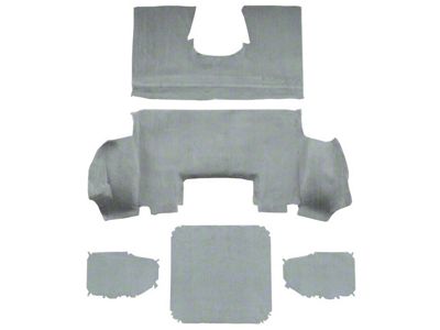 ACC Rear Area Cutpile Molded Carpet with Mass Backing (97-04 Corvette C5 Coupe, Excluding Z06)