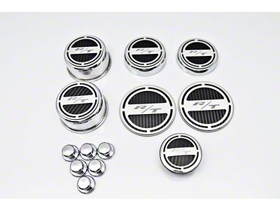 Deluxe Engine Caps with R/T Logo (09-23 5.7L HEMI Challenger)